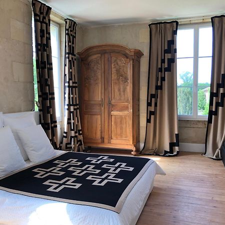Chateau Bernon Maison D Hotes - Piscine Et Spa Queyrac Exteriér fotografie