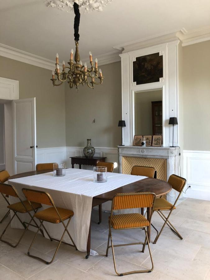 Chateau Bernon Maison D Hotes - Piscine Et Spa Queyrac Exteriér fotografie