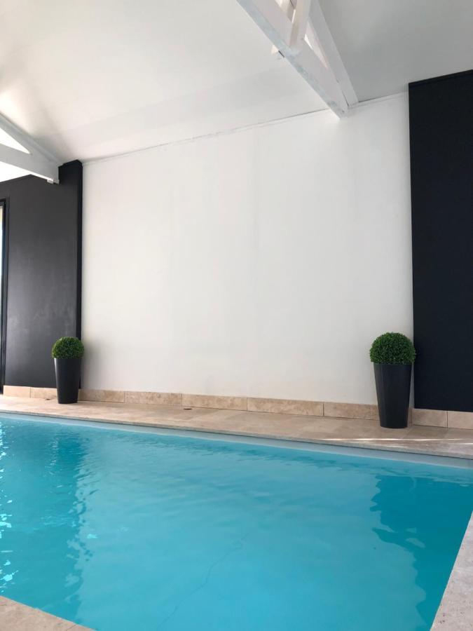 Chateau Bernon Maison D Hotes - Piscine Et Spa Queyrac Exteriér fotografie