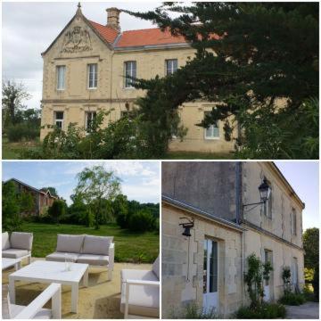 Chateau Bernon Maison D Hotes - Piscine Et Spa Queyrac Exteriér fotografie