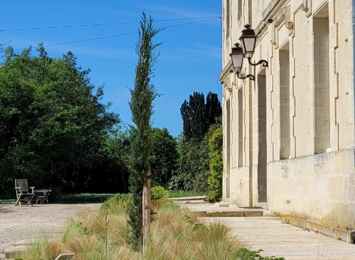 Chateau Bernon Maison D Hotes - Piscine Et Spa Queyrac Exteriér fotografie